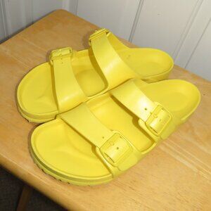 Birkenstock Unisex Arizona Essentials Sandal Popcorn Yellow EU 44/US Men 11-11.5